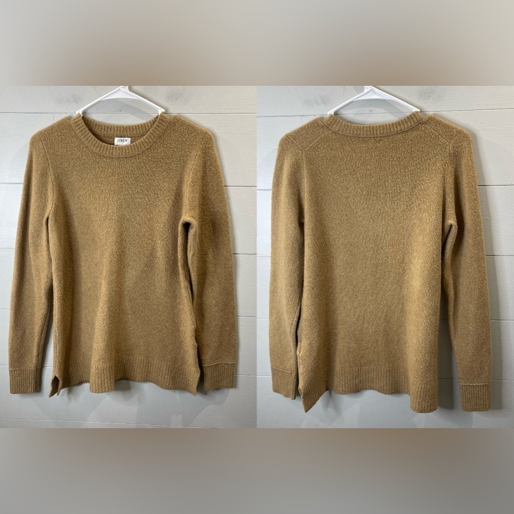 J. Crew Factory | Wool Blend Tan Sweater Size Small
